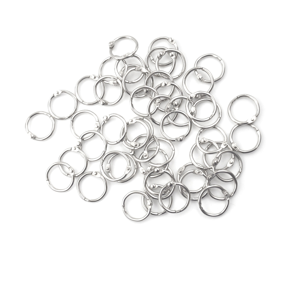 *50Pcs/lot Silver Metal Binder - đánh giá và giá Home Office Organization