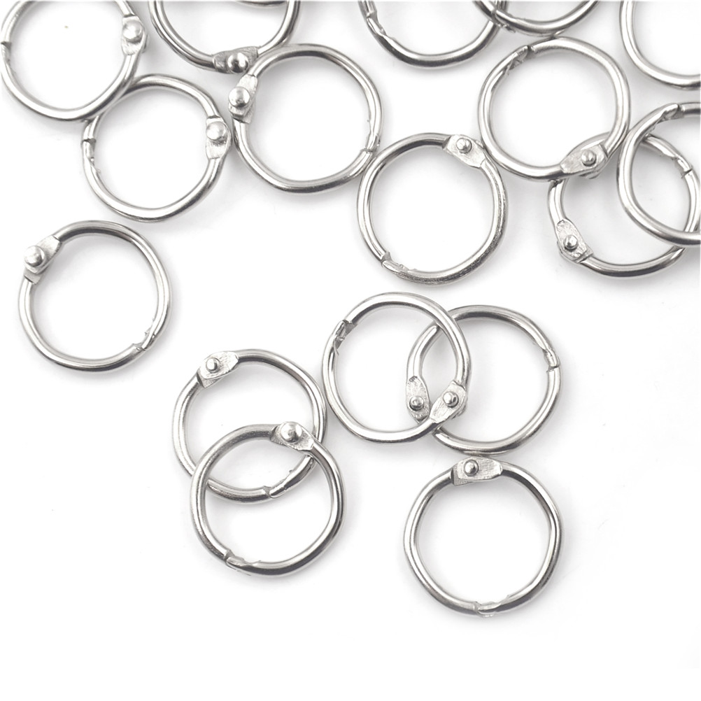 *50Pcs/lot Silver Metal Binder - đánh giá và giá Home Office Organization