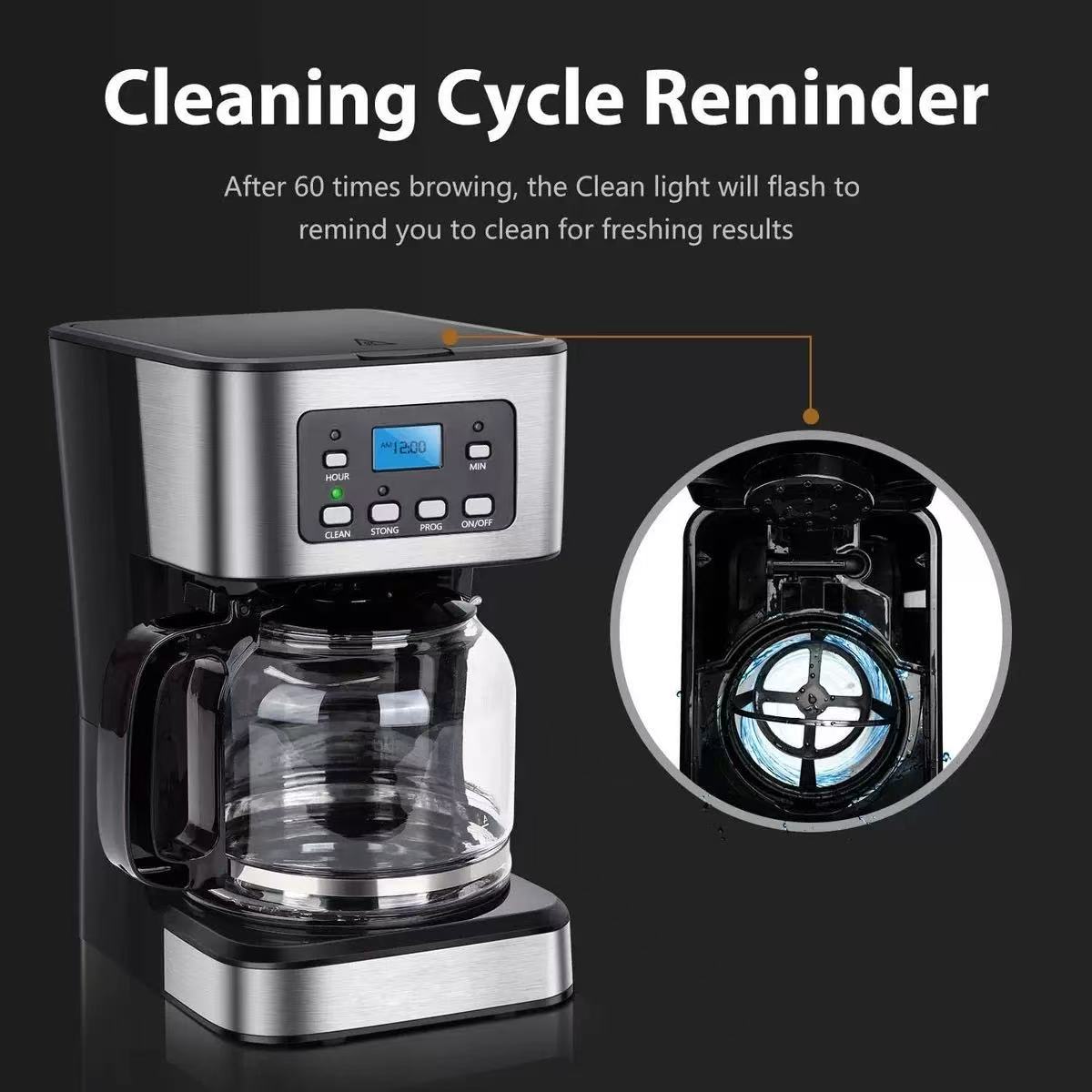 Programmable Coffee Maker Regu - đánh giá và giá Home Office Programmer