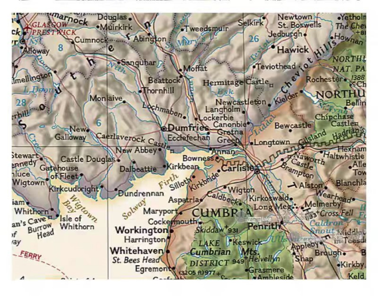 Vintage HD Britain Map Posters - đánh giá và giá Home Office Library