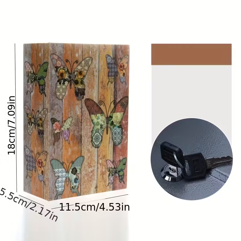 1 Piece, Book Safe with Key Lo - đánh giá và giá Home Office Passport