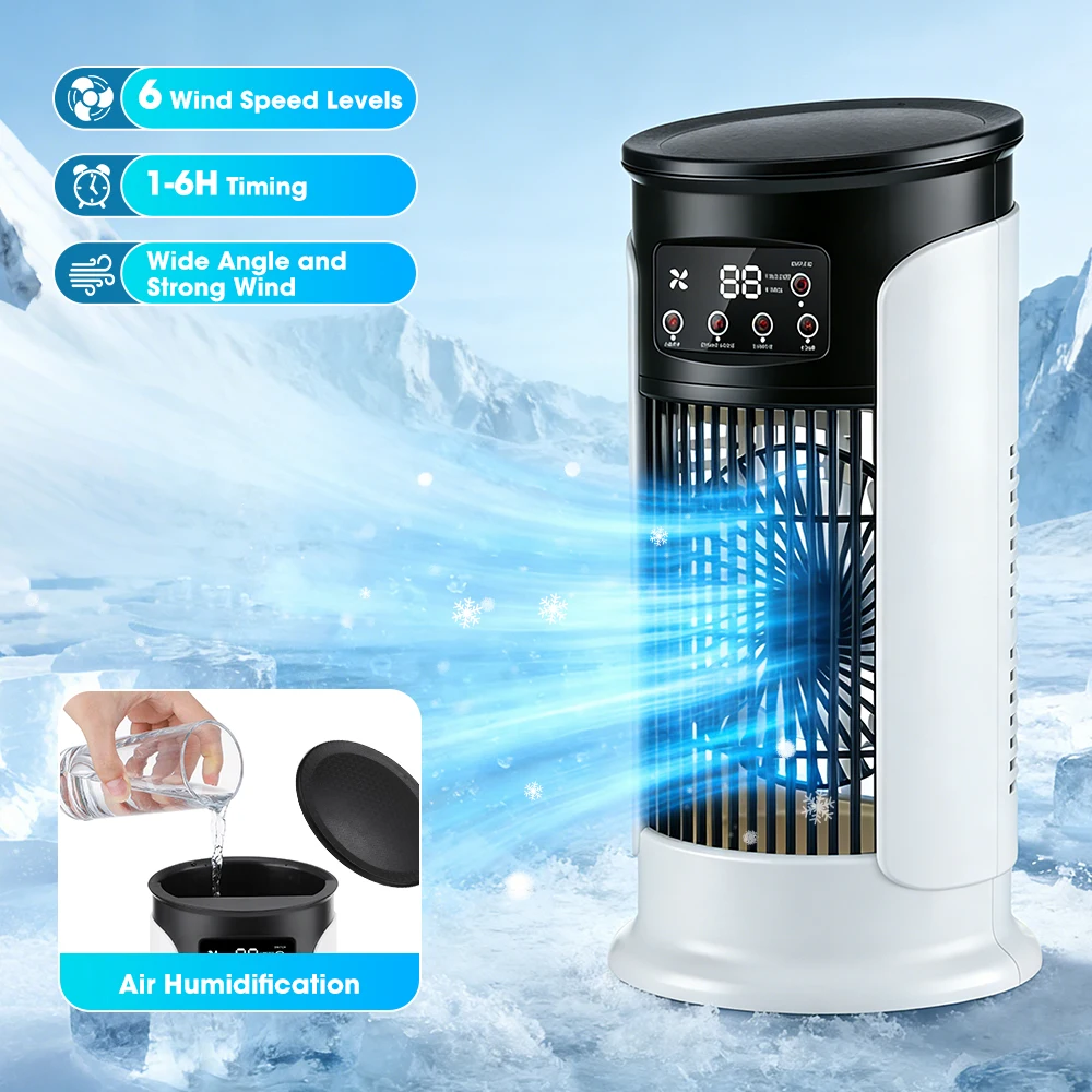 3 In 1 Household Fan Air Condi - đánh giá và giá Home Office Gadgets