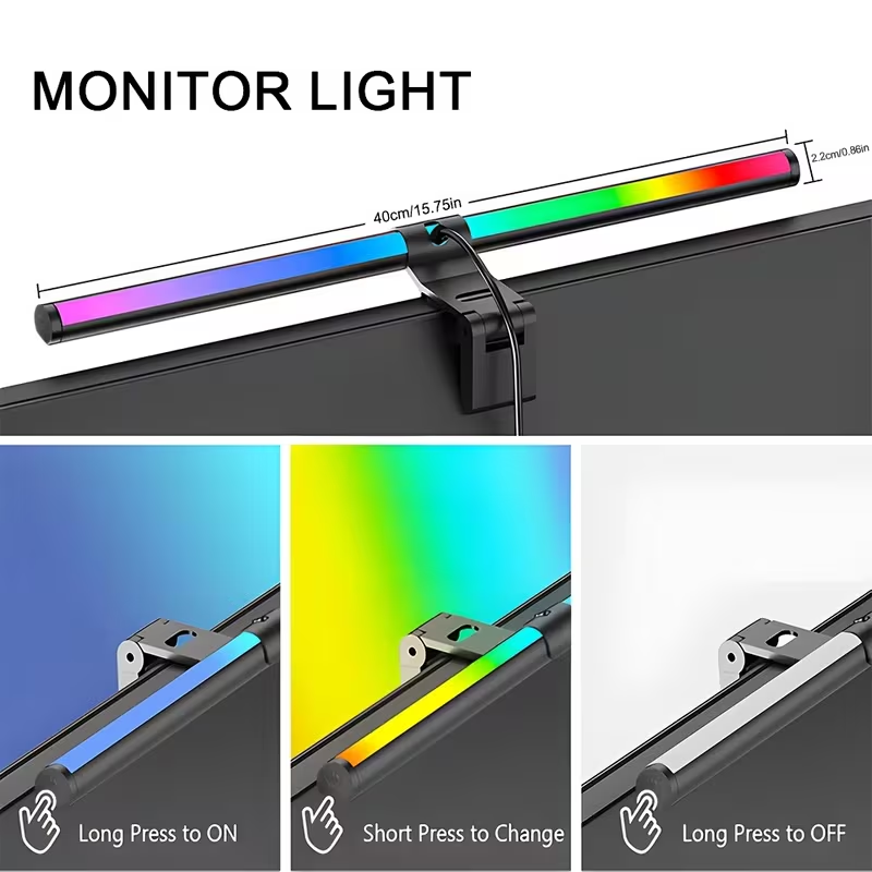 LED Computer Screen Hanging Li - đánh giá và giá Home Office Gadgets