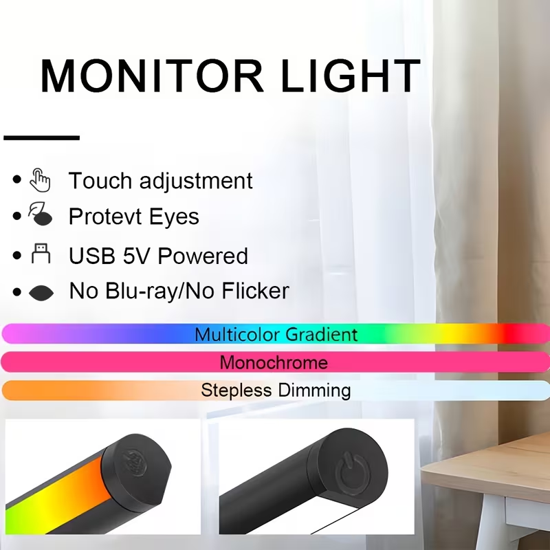 LED Computer Screen Hanging Li - đánh giá và giá Home Office Gadgets