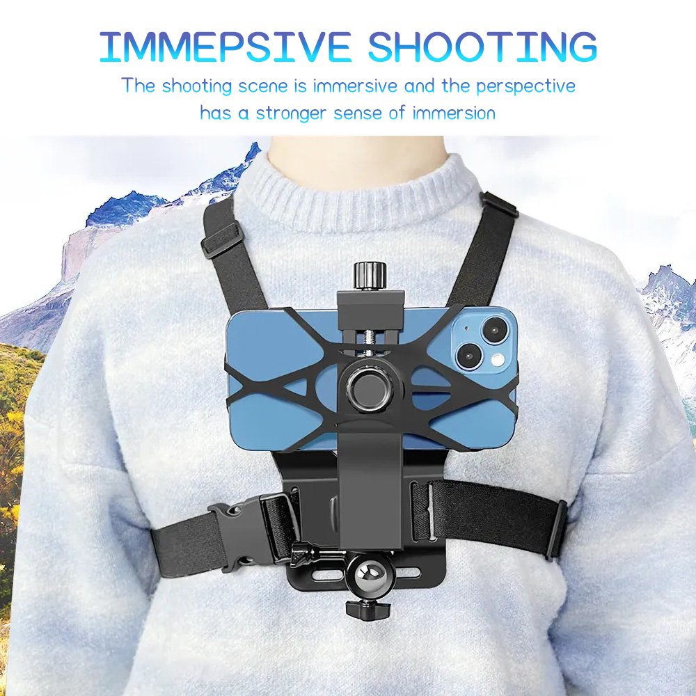 Chest Mount Phone Strap Holder - đánh giá và giá Home Office Gadgets