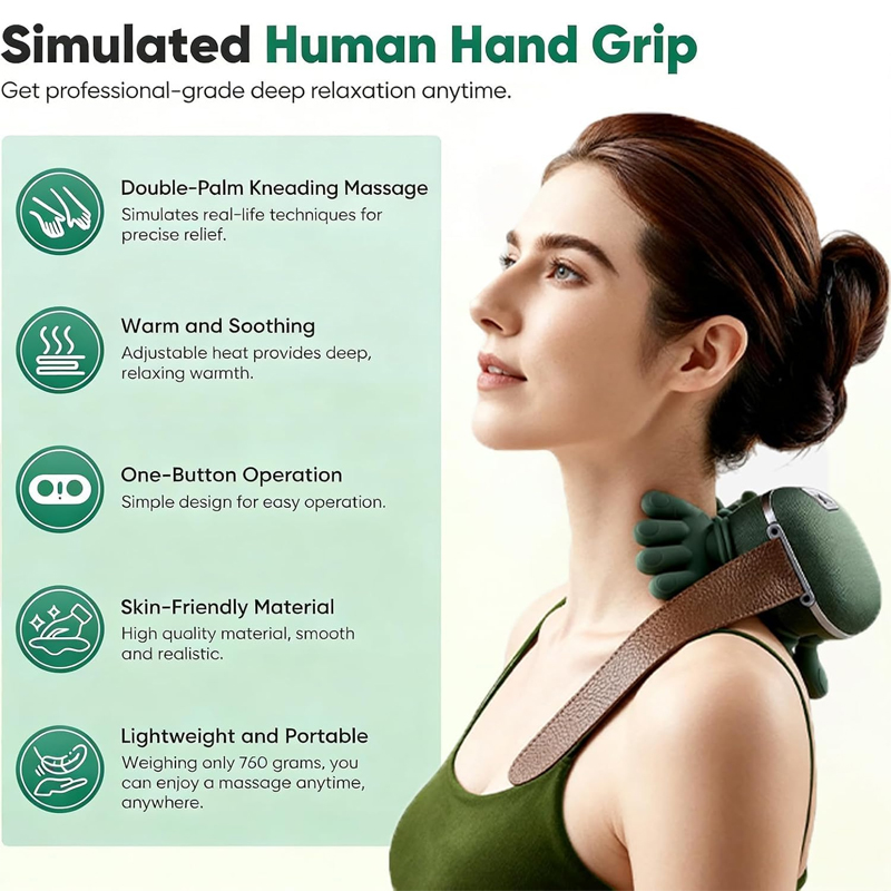 Neck Shoulder Massager, Shiats - đánh giá và giá Home Office Alternative