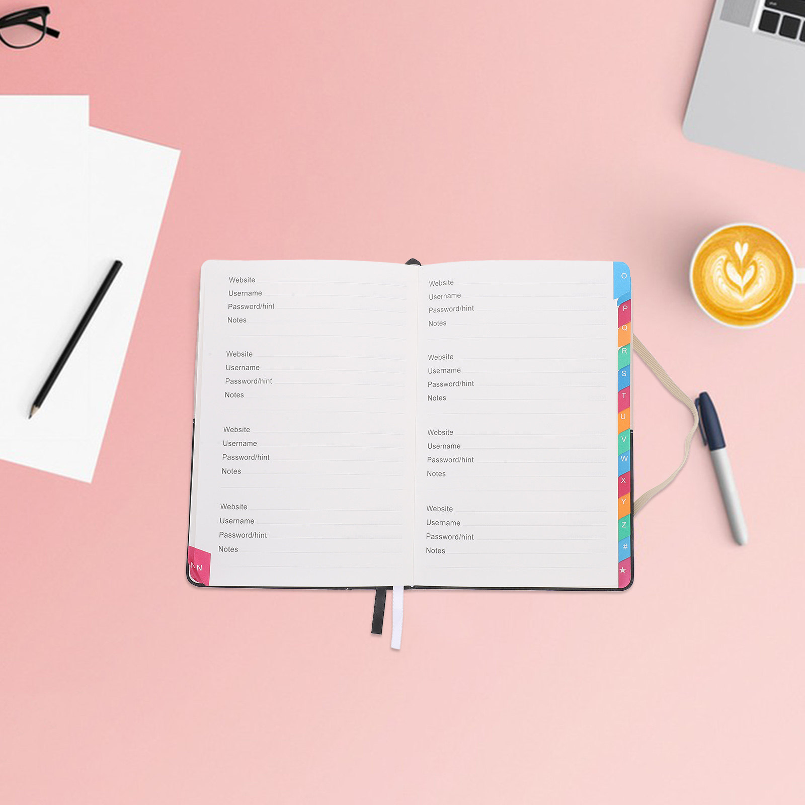 A5 Address Organizer Password  - đánh giá và giá Address Home Office